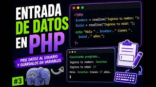Cómo Pedir Datos al Usuario en PHP | Curso PHP #3