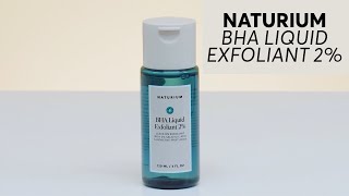 Unclog Pores with NATURIUM BHA Liquid Exfoliant 2%