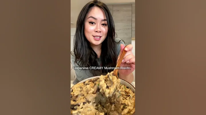 Japanese Mushroom Risotto – EXTRA CREAMY!