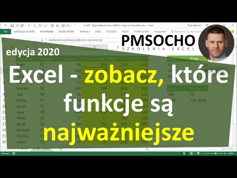 Excel - Najważniejsze funkcje (edycja 2020) - wyniki ankiety [odc.891]