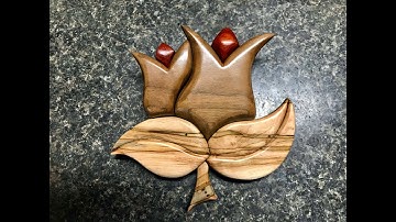 "The Tulip" Beginner Intarsia Project