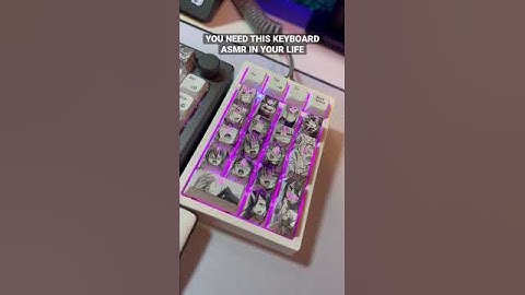 Thumbnail of The only asmr you will ever need #theultimatenerd #gamingshorts #gamingsetup #anime #keyboard #asmr
