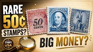 DON T THROW THESE AWAY 3 Rare 50 U S Stamps That Could Be Worth BIG MONEY