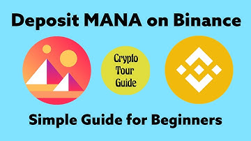 How to Deposit Decentraland on Binance Tutorial