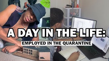 Day in The Life of an Architect | Quarantine Edition | Work From Home | Employed in quarantine 2020