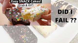 I tried EMMA'S GOODIES $1 SNACK CAKES! Grab and Go! Soft Cakes With Icing Shell | Lunch Box Snacks screenshot 3
