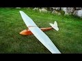 the willow wren " Zaunkönig  " old glider rc  model