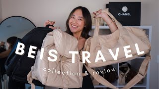 MY BEIS COLLECTION & REVIEW: sport duffle, cargo backpack, packable backpack & more (ft. TEMU)