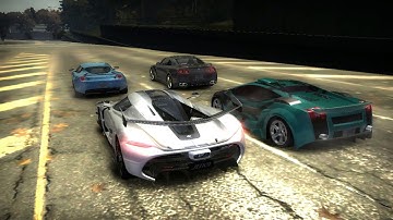 NFS Most Wanted Redux | 2019 Koenigsegg Jesko | Junkman Performance Gameplay