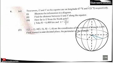 WASSCE 2024 Core Maths Paper 2 Question 6 Ghana
