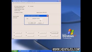 How to change BMW VIN code WINKFP Tool ?