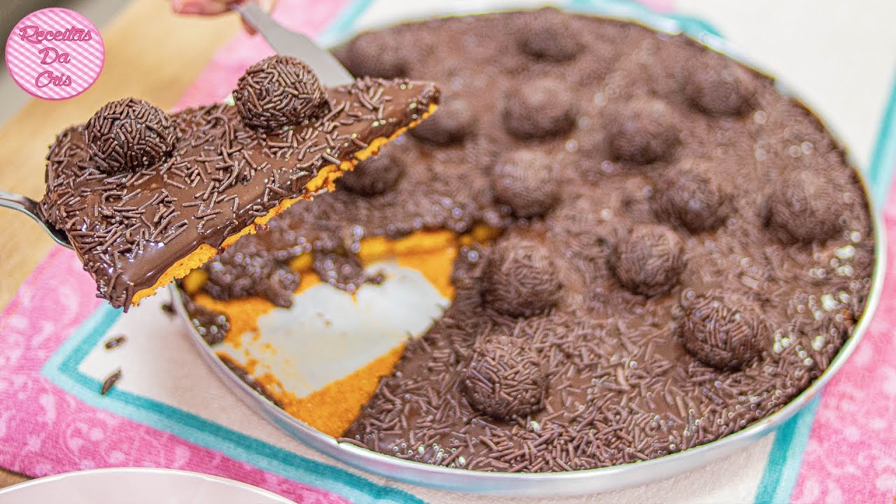 PIZZA BOLO DE CENOURA RECEITAS DA CRIS