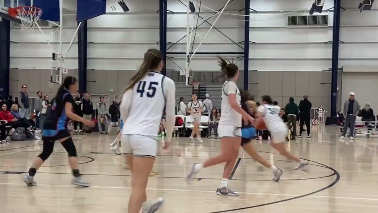 17U AAU SPRING HiGHLiGHTS vs TOP CIRCUIT EYBL, 3SSB, P24 TEAMS‼️ CA POTY, 1st Team All-State🔥 #hoops