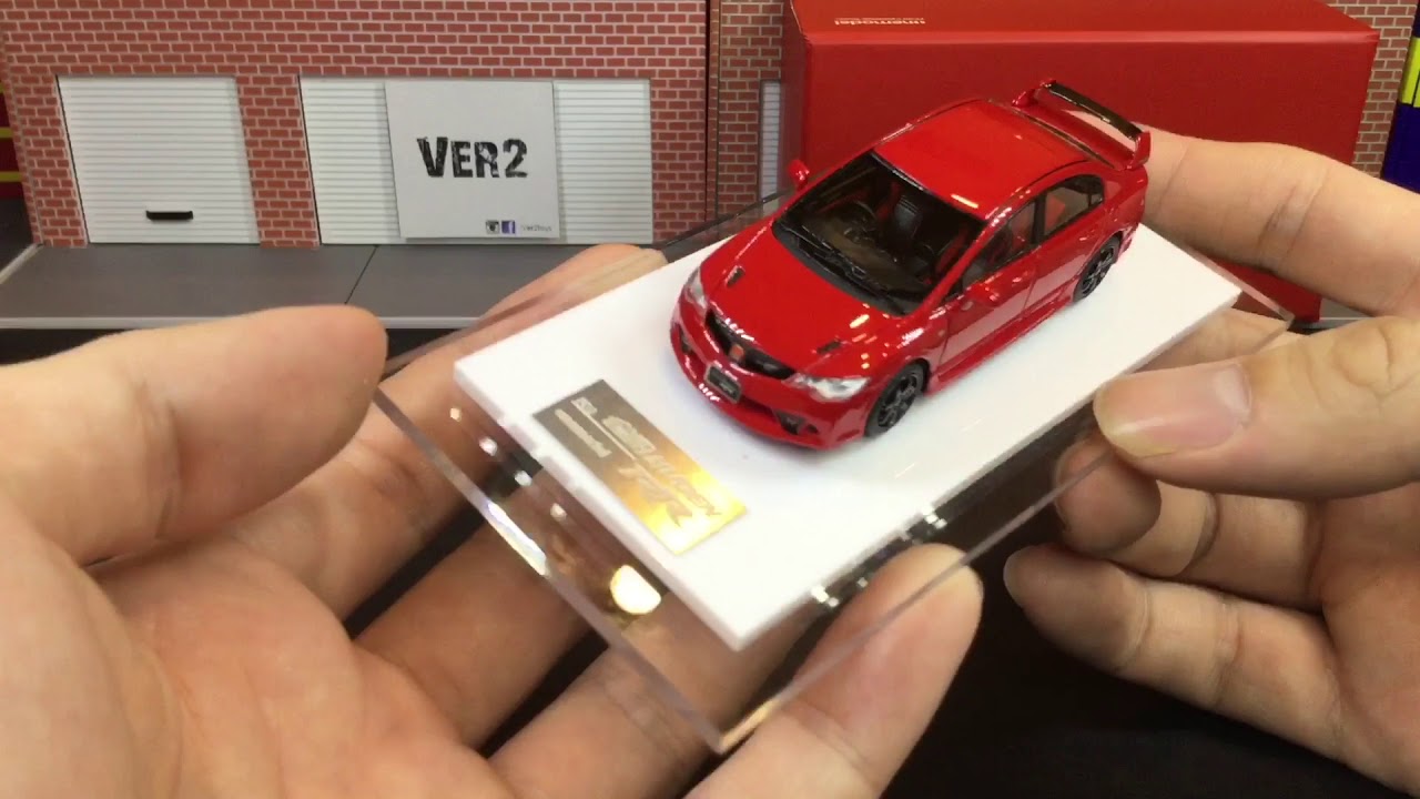 FirstLook OneModel 1.64 Honda Civic FD2 Mugen RR - YouTube