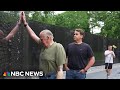 ‘Emotional’ and ‘humbling’: Veterans in Congress participate in washing of Vietnam Veterans Memorial