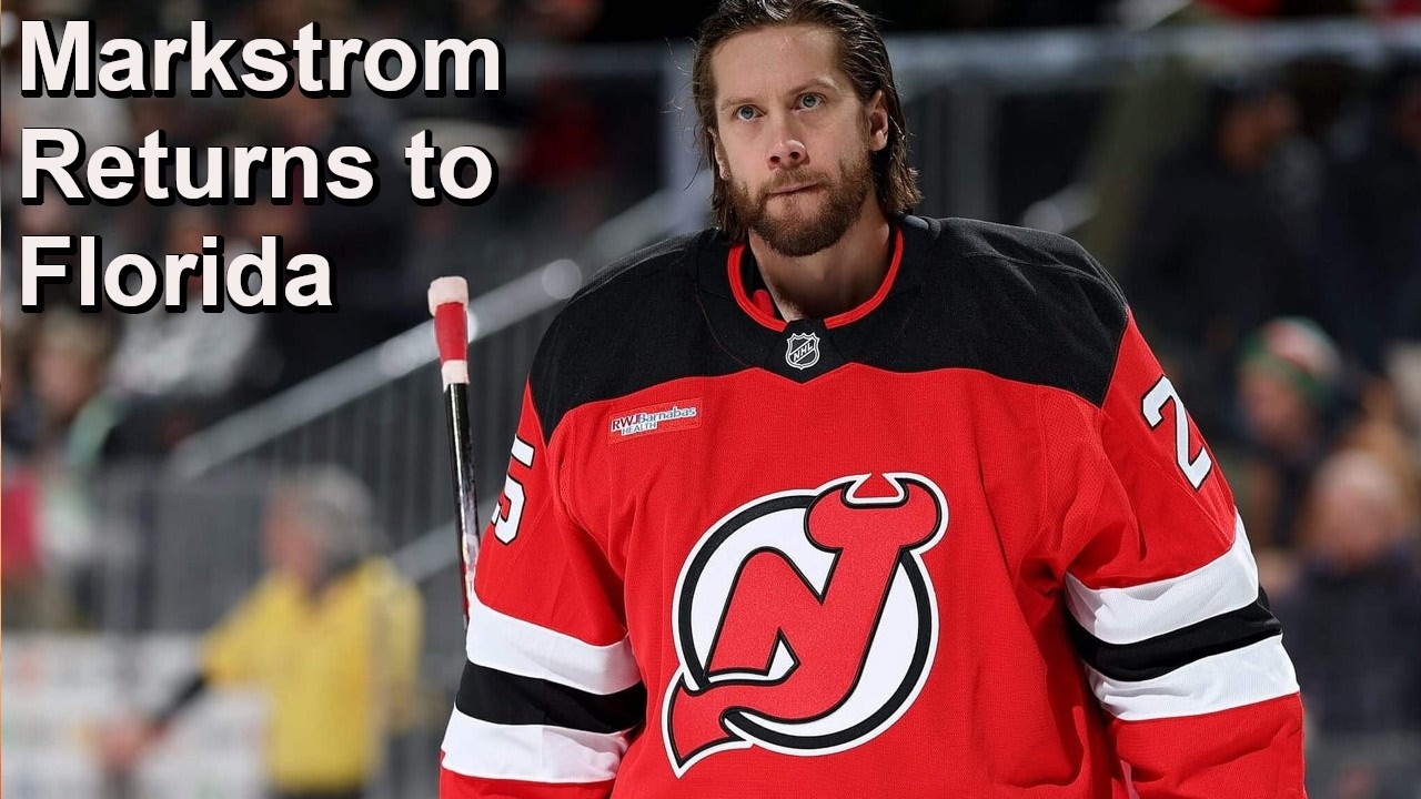 Panthers Trade for Markstrom and Schmid to Address Goaltending Depth Issue