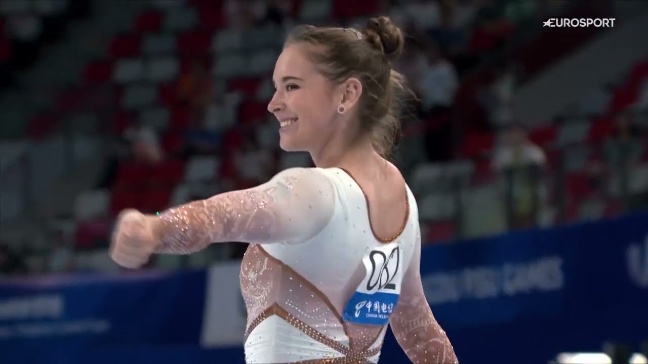 Sara King. 2023 University Games. TF. FX