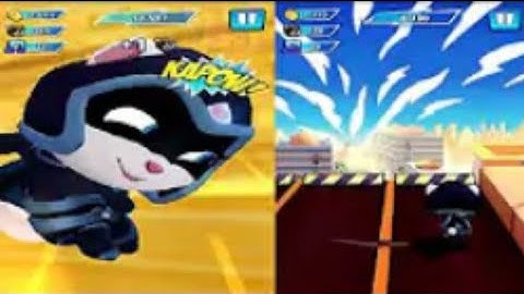 Talking Tom Hero Dash (Angela - SpeedRun) Cool Android Reverse Gameplay