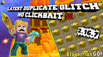 2.16.7 New Duplicate glitch | latest Duplicate Glitch Blockman Go Skyblock | Dup glitch blockman go