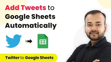 How to Add New Tweets to Google Sheets & Create a Backup - Twitter Google Sheets Integration