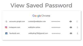 How to View Saved Passwords on google chrome browser  - Desktop screenshot 5