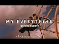 my everything - ariana grande (slowed - underwater) with lyrics | tiktok song✧