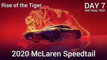 NFS No Limit: 2020 McLaren Speedtail (Rise of the Tiger | DAY 7 - THE FINAL TEST) Final Race