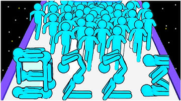 Human Numbers Run - number lore run merge - Gameplay Walkthrough - Max Levels (Lvl 1-20)