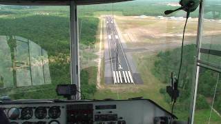 Blimp flyover at Woodbine Airport
