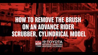How to remove the brush on an Advance Rider Scrubber, Cylindrical Model by Total Industries 288 views 3 years ago 1 minute, 19 seconds