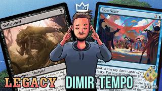 Undefeated: Legacy Dimir Tempo with Flow State + GUIDE!
