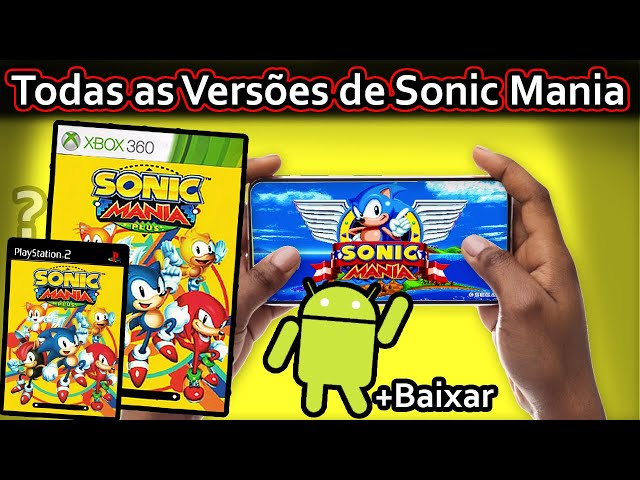 Jogo Sonic Mania Edition no Jogos 360