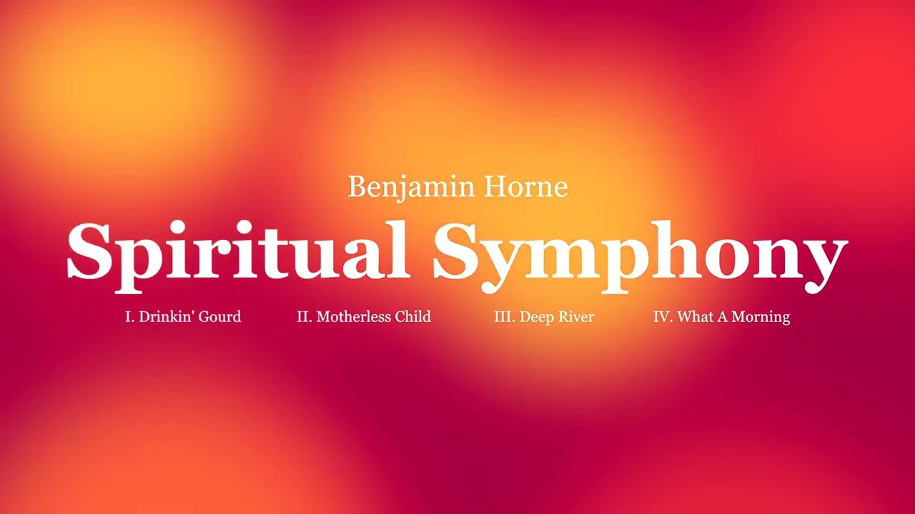 Benjamin Horne: Spiritual Symphony | MSU Wind Symphony | 3.20.25