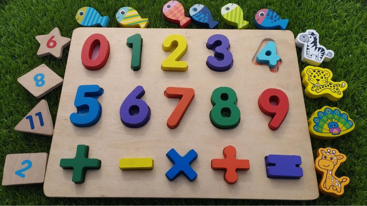 1 to 10, Best Learn Numbers, Counting 1 to 10, with Activity Puzzle ...