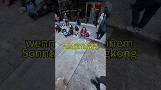 Das passiert jeden Sonntag in Hongkong 😳👀