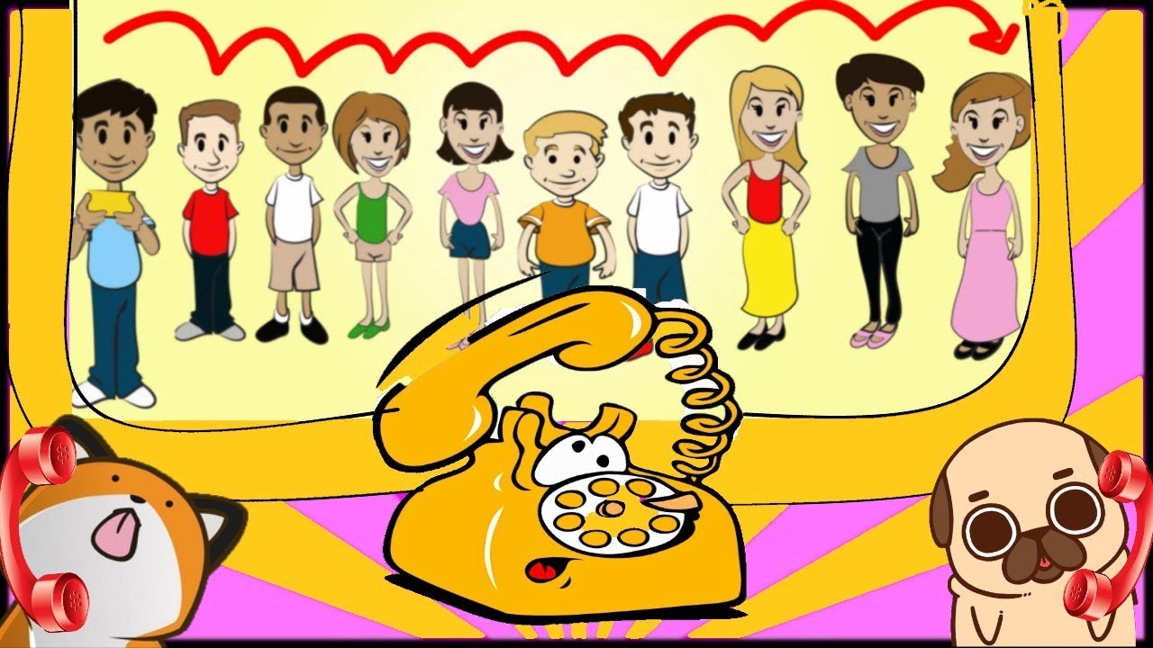 Сломанный телефон картинки игра