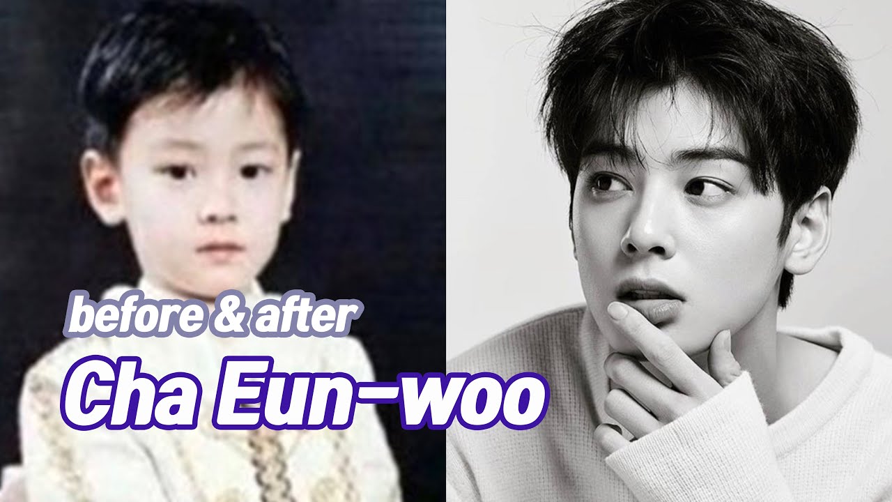 Cha Eun Woo Antes Y Despues
