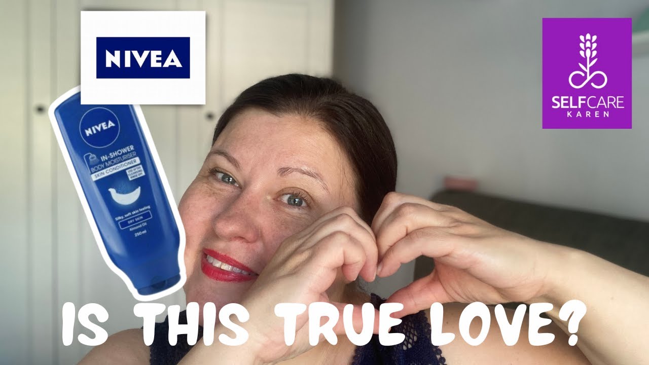 Nivea In-Shower Body Moisturiser Review 💧 Best Lotion for Dry Skin? 💜💜 Selfcare Karen