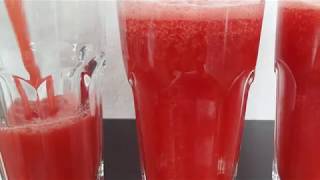 Street Food Recipes | Watermelon Juice | 柠檬西瓜汁