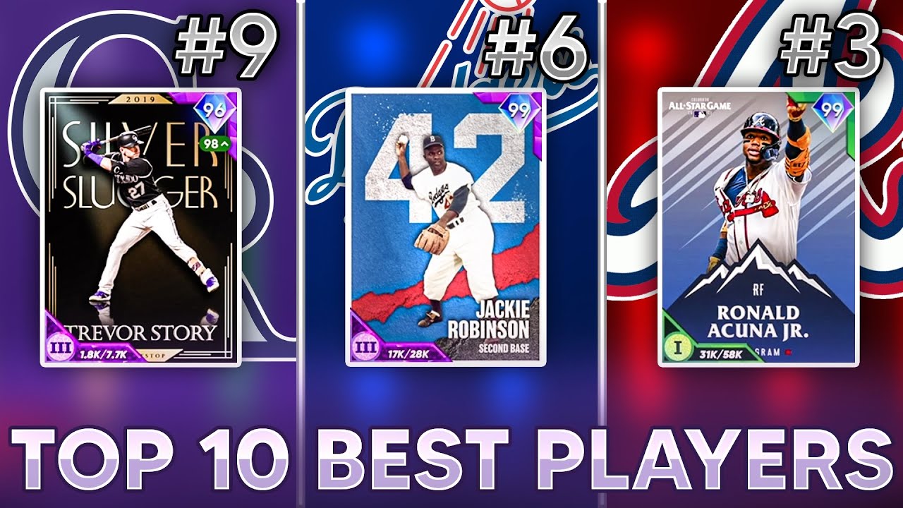RANKING THE 10 BEST OVERALL CARDS/PLAYERS IN MLB THE SHOW 21 DIAMOND DYNASTY!