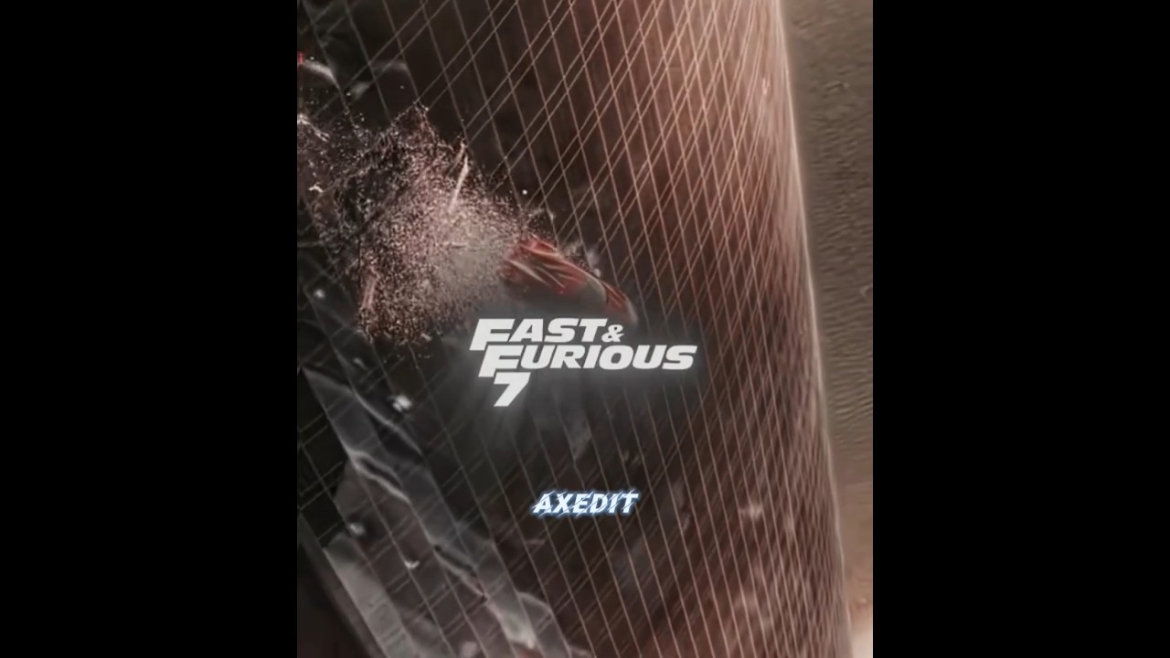 | Cars doesn't fly | Fast and furious 7 