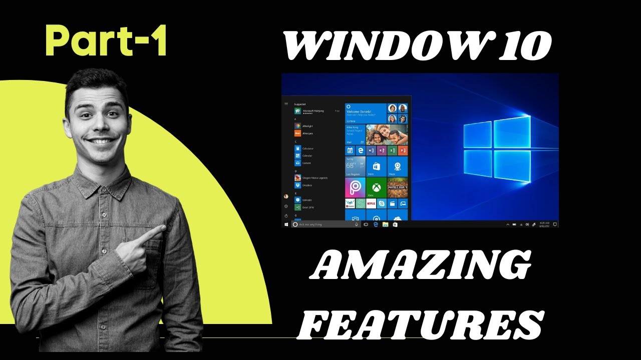 Window 10 Amazing Features (Part - 1) || Window 10 Tips & Tricks