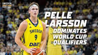 Pelle Larsson averaging 26 PTS in the FIBA World Cup Qualifiers! 🔥