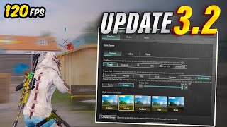 Update 3.2 (120fps) PUBG MOBILE BEST SETTINGS & SENSITIVITY 🔥COPY & USE CODE✅ | PUBG MOBILE / BGMI