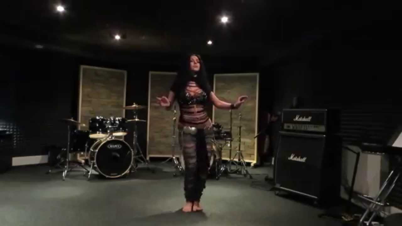 Diana bastet metal belly dance ac dc thunderstruck youtube