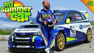 CORRO EL RALLY POR PRIMERA VEZ!! | MY SUMMER CAR Gameplay Español