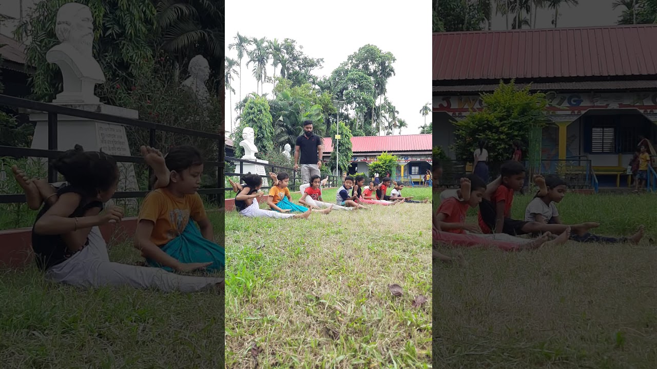 bhelurdabri bfp school// yoga teacher subrata roy// 