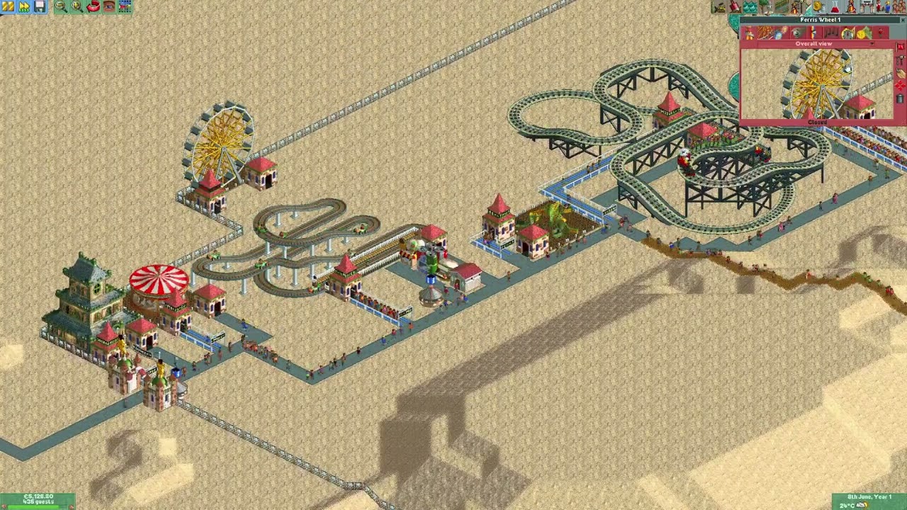 Rollercoaster Tycoon Mission 2 Dynamite Dunes