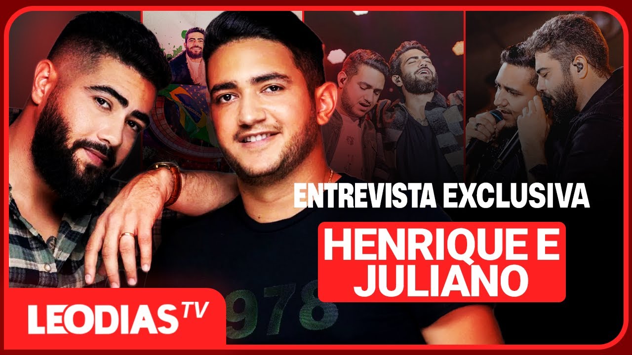 ENTREVISTA EXCLUSIVA COM HENRIQUE E JULIANO | LeoDias TV