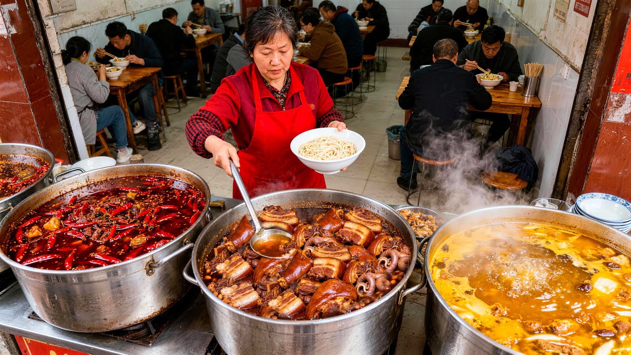 Thưởng thức tô mì bò Tương Dương đậm đà cùng những món ăn truyền thống ở Hồ Bắc